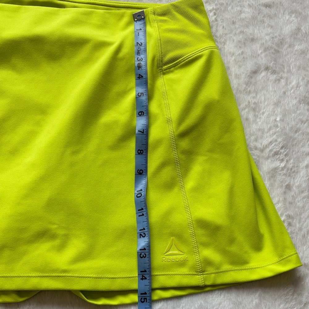 Reebok Neon Green Athletic Skort with shorts - Picture 2 of 8